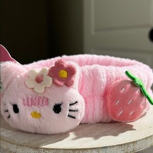 Source Unknown Pink Kitty Plush Headband
